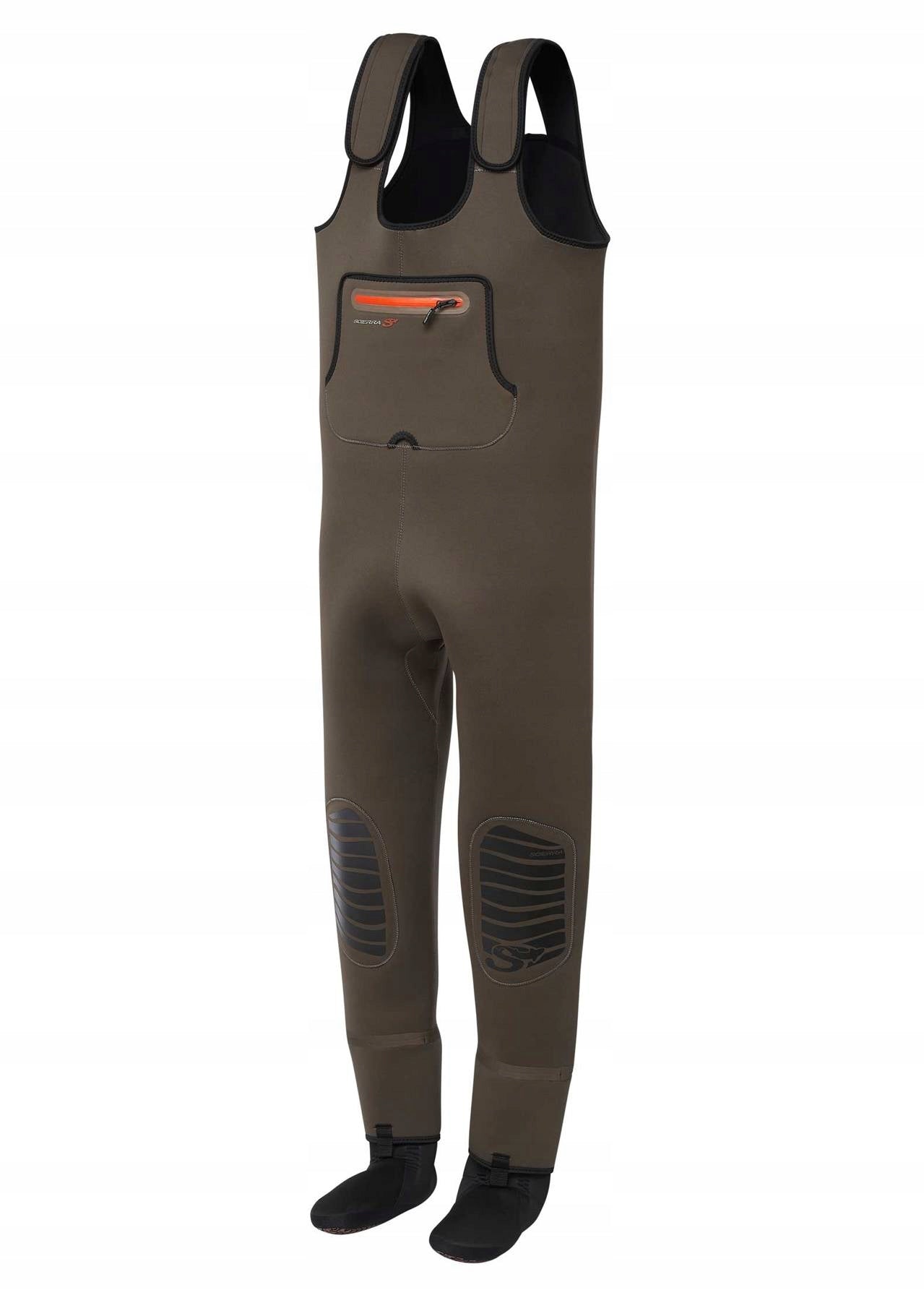 TROUSERS WITH SOCKS SCIERRA KENAI NEO-XXL Color brown