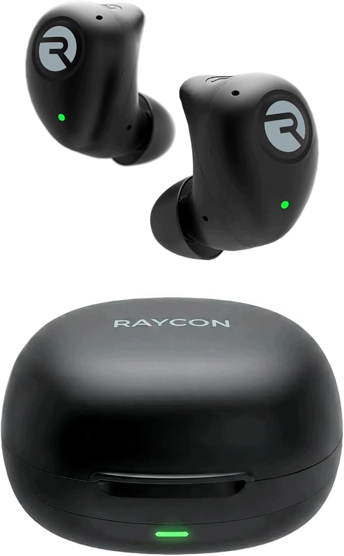 TRUE WIRELESS FITNESS HEADPHONES BLUETOOTH RAYCON RBE745 BLACK