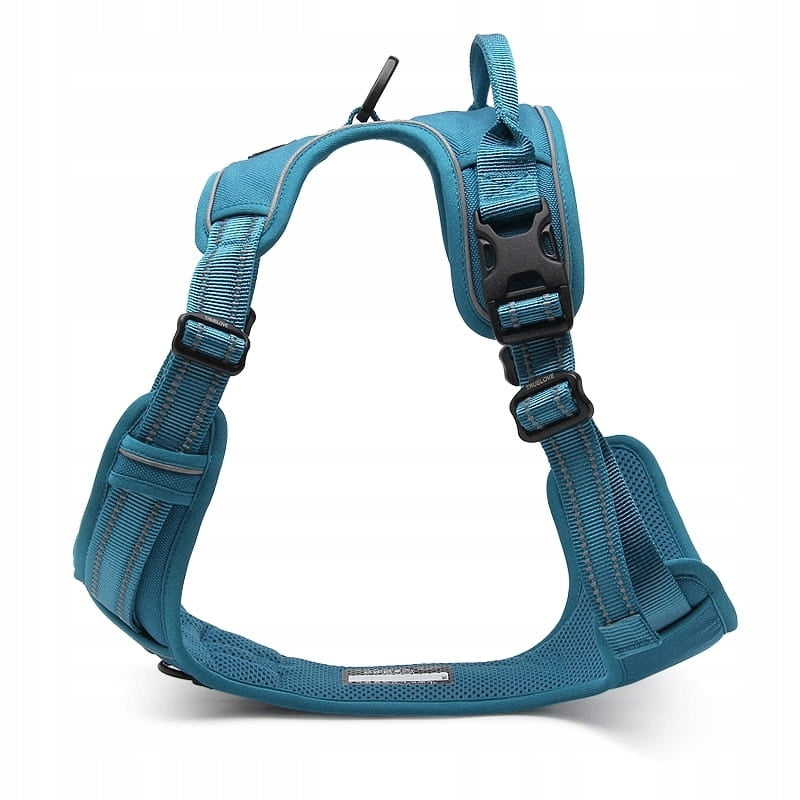 TRUELOVE EASY WALK DOG HARNESS STRONG DURABLE REFLECTIVE BLUE M Brand Truelove