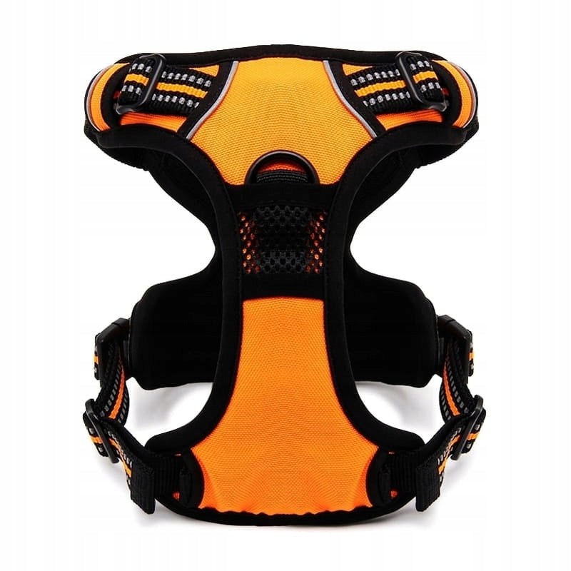 TRUELOVE EASY WALK DOG HARNESS STRONG DURABLE REFLECTIVE ORANGE XL Manufacturer code TLH5651