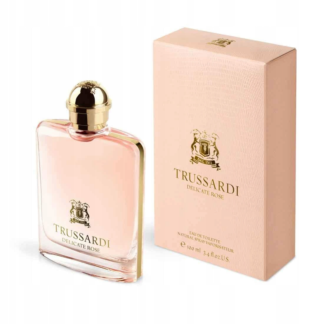 TRUSSARDI Delicate Rose EDT Eau de Toilette 100ml Brand Trussardi