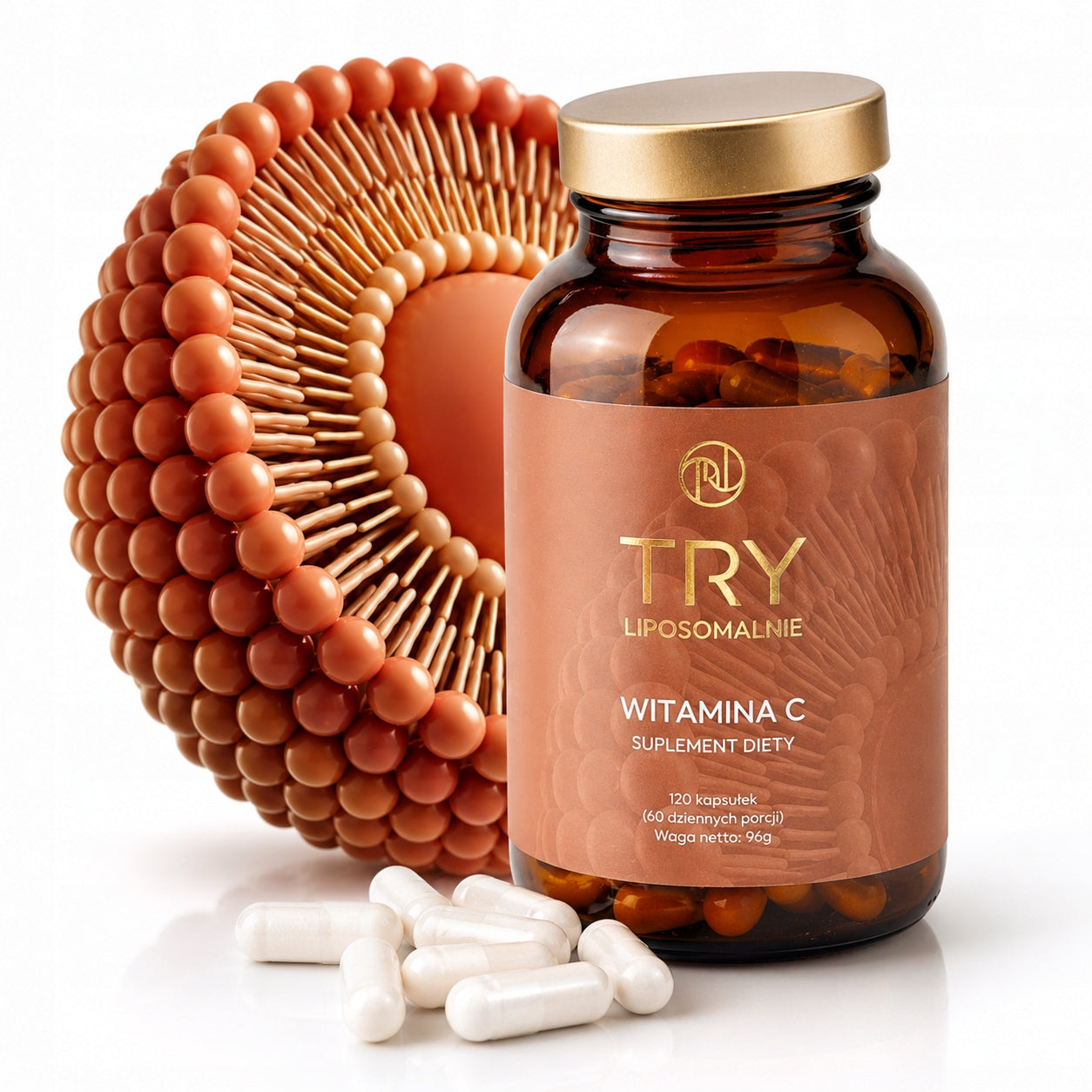 TRY VITAMIN C liposomal 120 capsules 1000 mg immunity