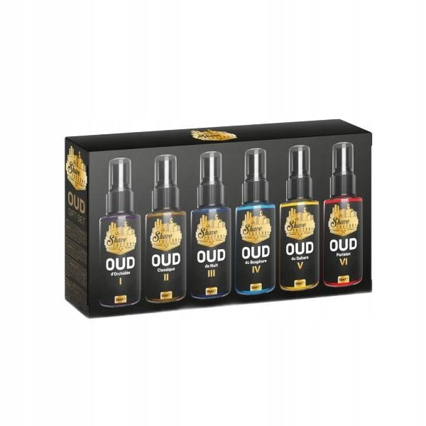 TSF After Shave Oud Gift After Shave Cologne Set 6x50ml