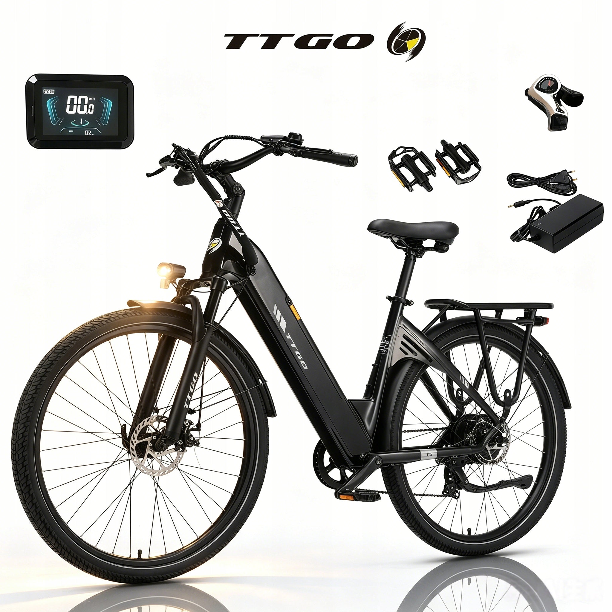 TTGO C3 SE Stylish Men's/Women's Electric Bikes 250W 18AH 120HP EU