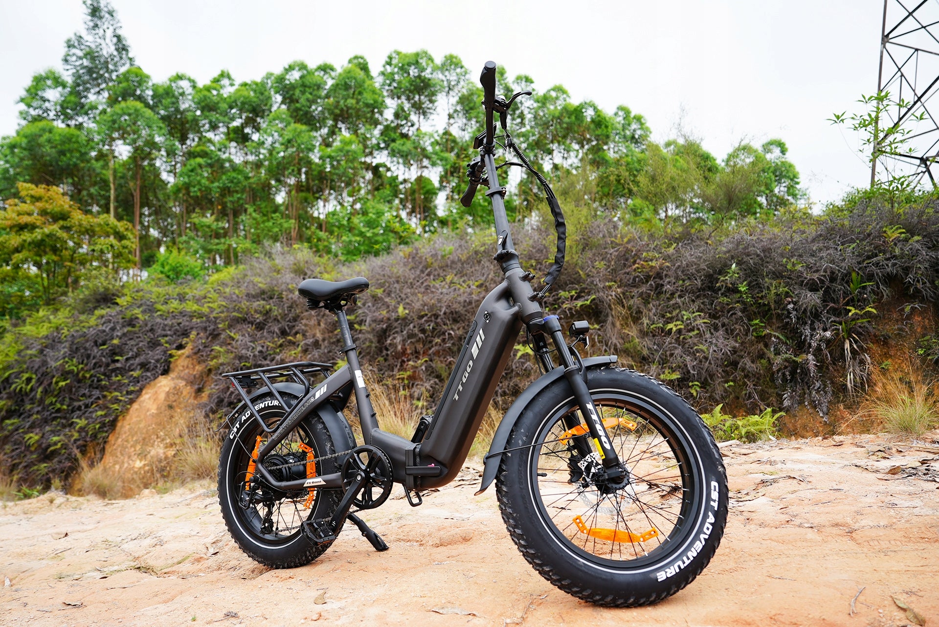 TTGO F6 Boost Electric City Bike 250W 48V18AH 25KM/H 140KM 20" 70NM Folding Brand TTGO