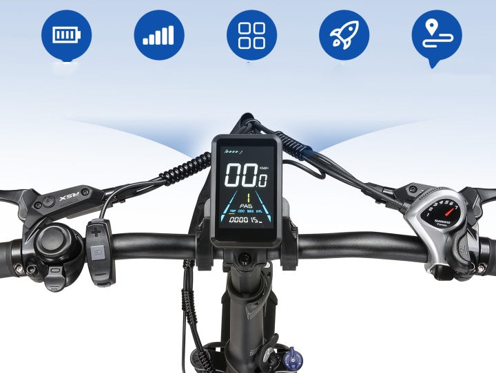 TTGO F6 Boost Folding Electric Bike 250W 18AH 25KM/H 140KM 70Nm 20" EU Frame size L