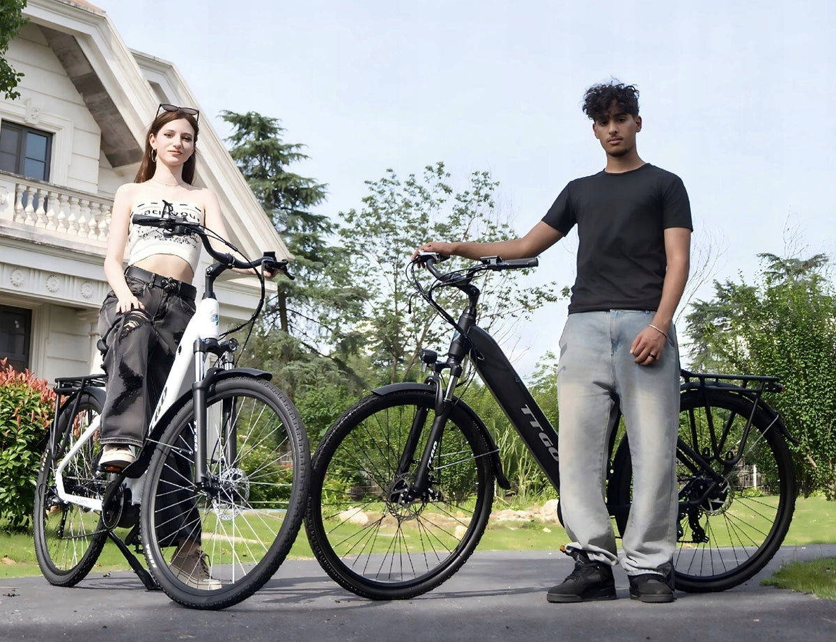 TTGO HZ-28ST Electric Bike 36V 20AH 250W 110KM Shimano 7s Foldability partially assembled, calibrated