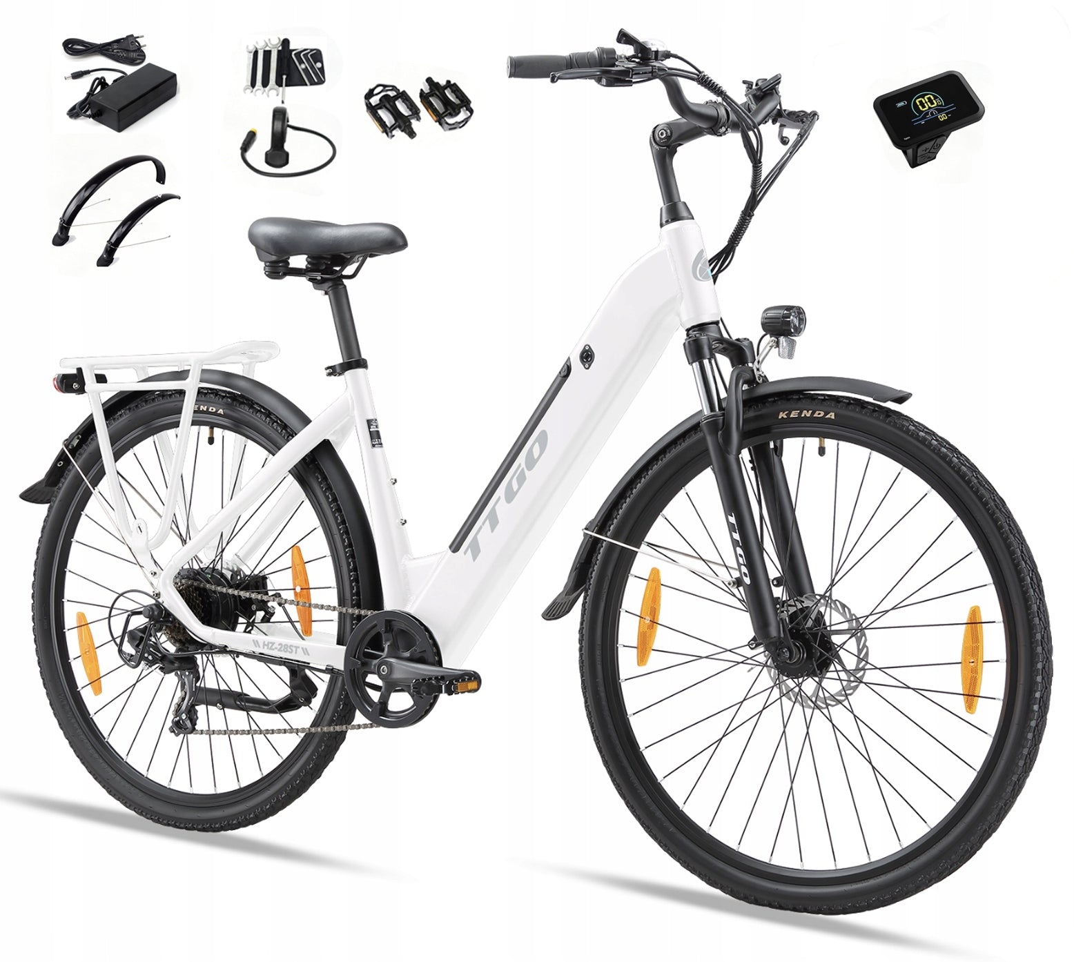 TTGO HZ-28ST Electric Bike 36V 20AH 250W 110KM Shimano 7s
