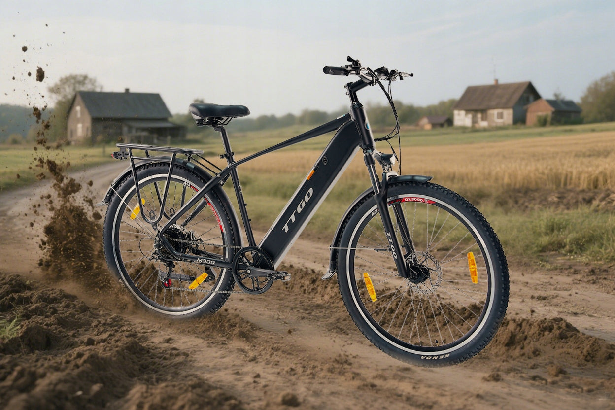 TTGO M300 Electric City Bike 250W 55NM 36V 20Ah 25KM/H 120KM 27.5" Manufacturer code TTGO M300 Shimano-7S Ebike