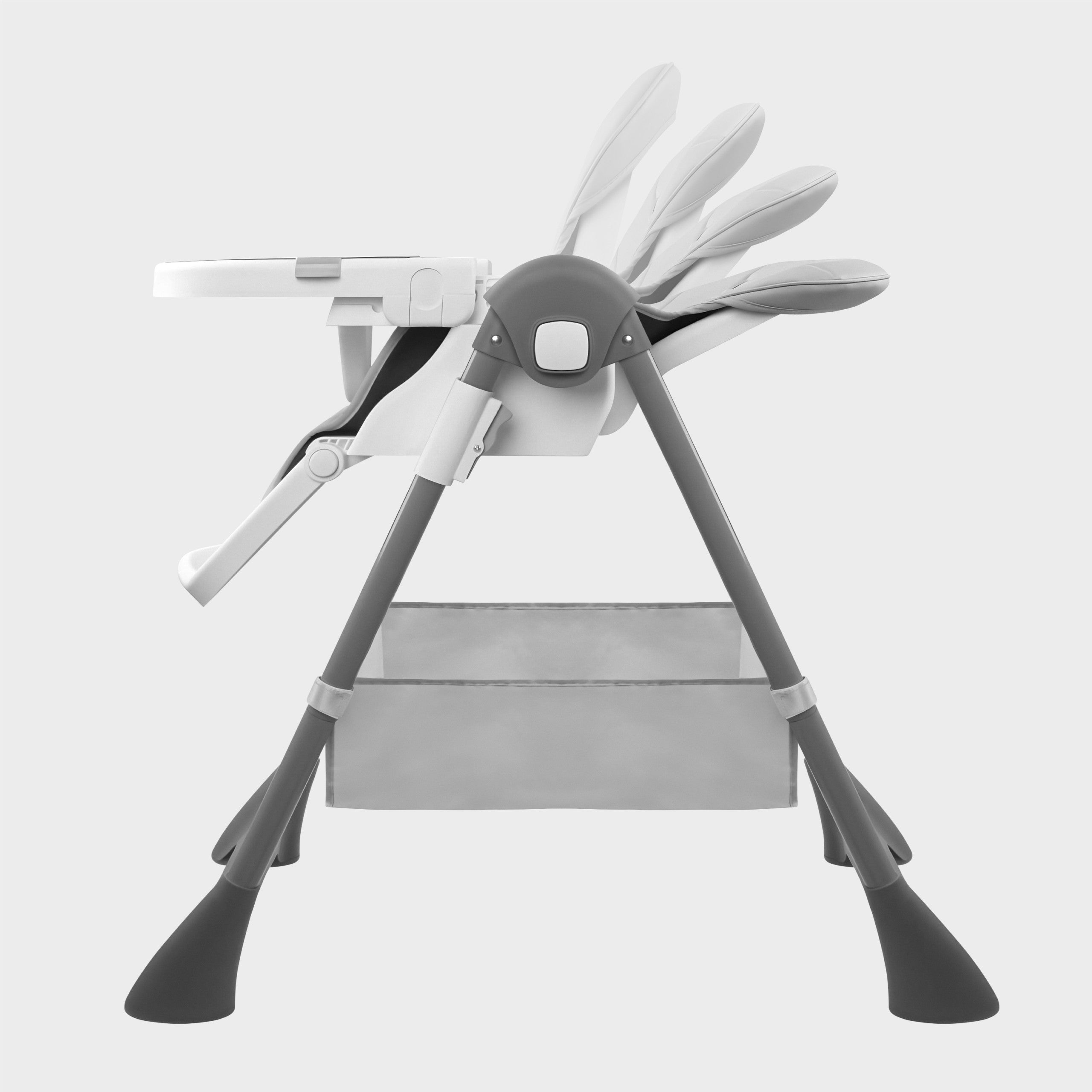 TULANO Adjustable Folding Feeding Chair MORSEL 30 Grey Brand TULANO