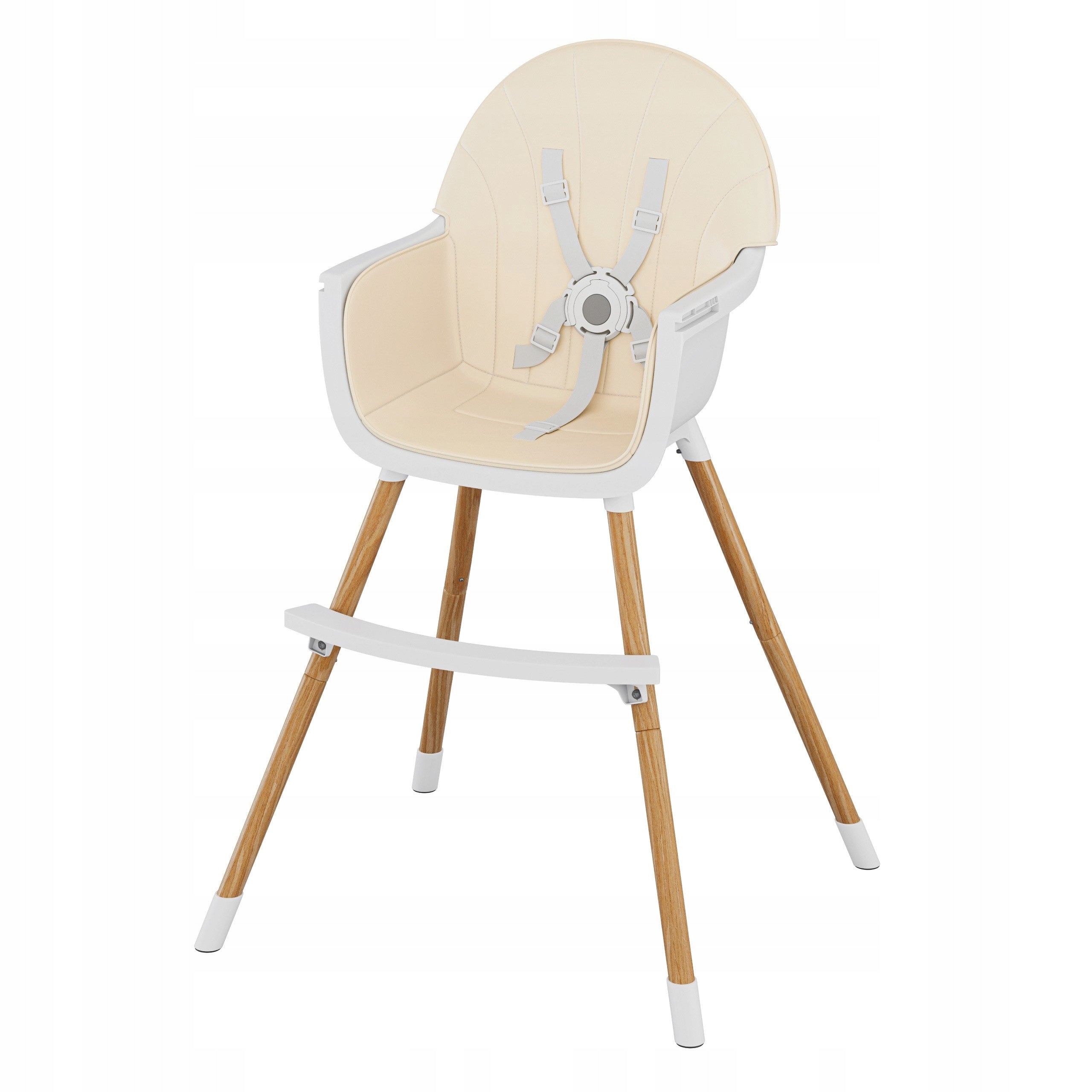 TULANO Baby Highchair 2in1 Adjustable MORSEL Beige Brand TULANO