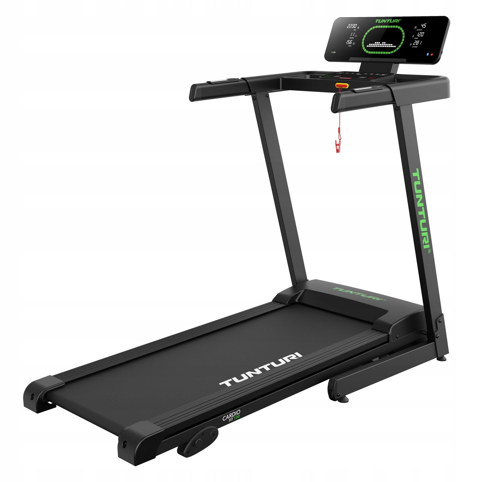 TUNTURI CARDIO FIT T30 FOLDING ELECTRIC TREADMILL