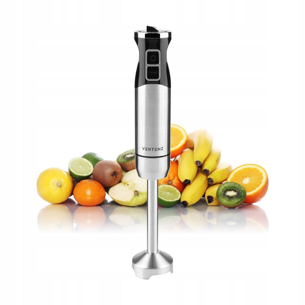 TURBO POWERFUL HAND BLENDER Multifunctional VERTENZ 1400W Titanium Blades Packaging status original