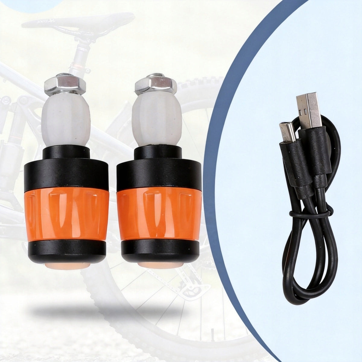 TURN SIGNALS BIKE LIGHT LED SIGNALING BLINKERS Brand no brand