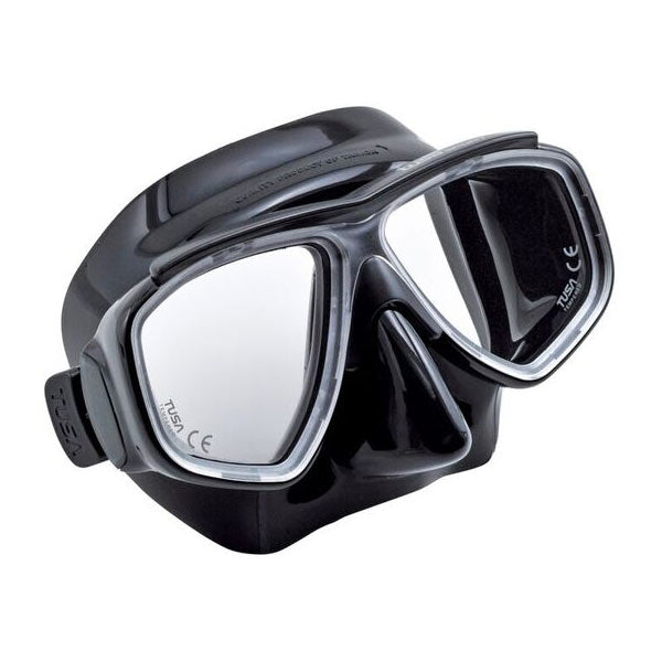 TUSA diving set SPLENDIVE snorkel mask UC7519 Black Manufacturer code UC-7519 BKBK
