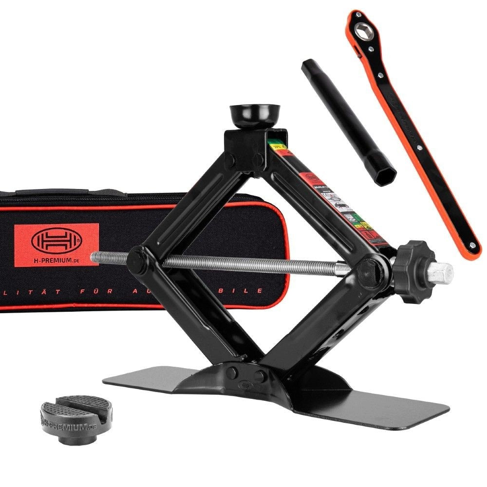 TÜV Multi Lift M Black with replaceable rubber + Bag 2,1T Heyner