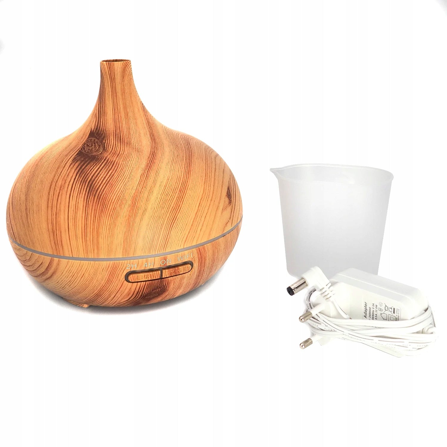 TUYA WiFi Air Humidifier for Water and Essential Oils 400ml 30ml/h Dominant color beige/brown
