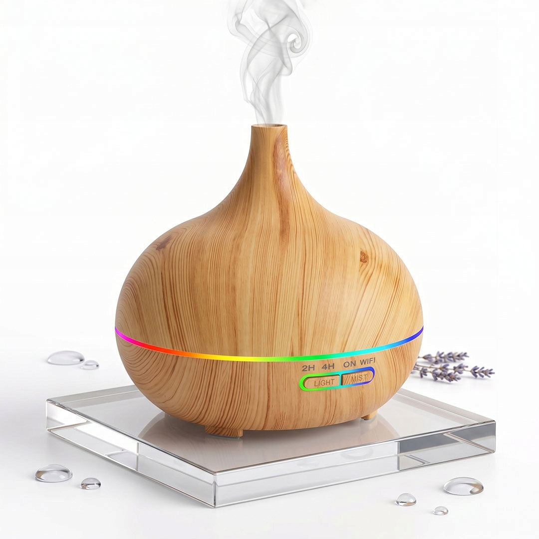 TUYA WiFi Air Humidifier for Water and Essential Oils 400ml 30ml/h Medical device no