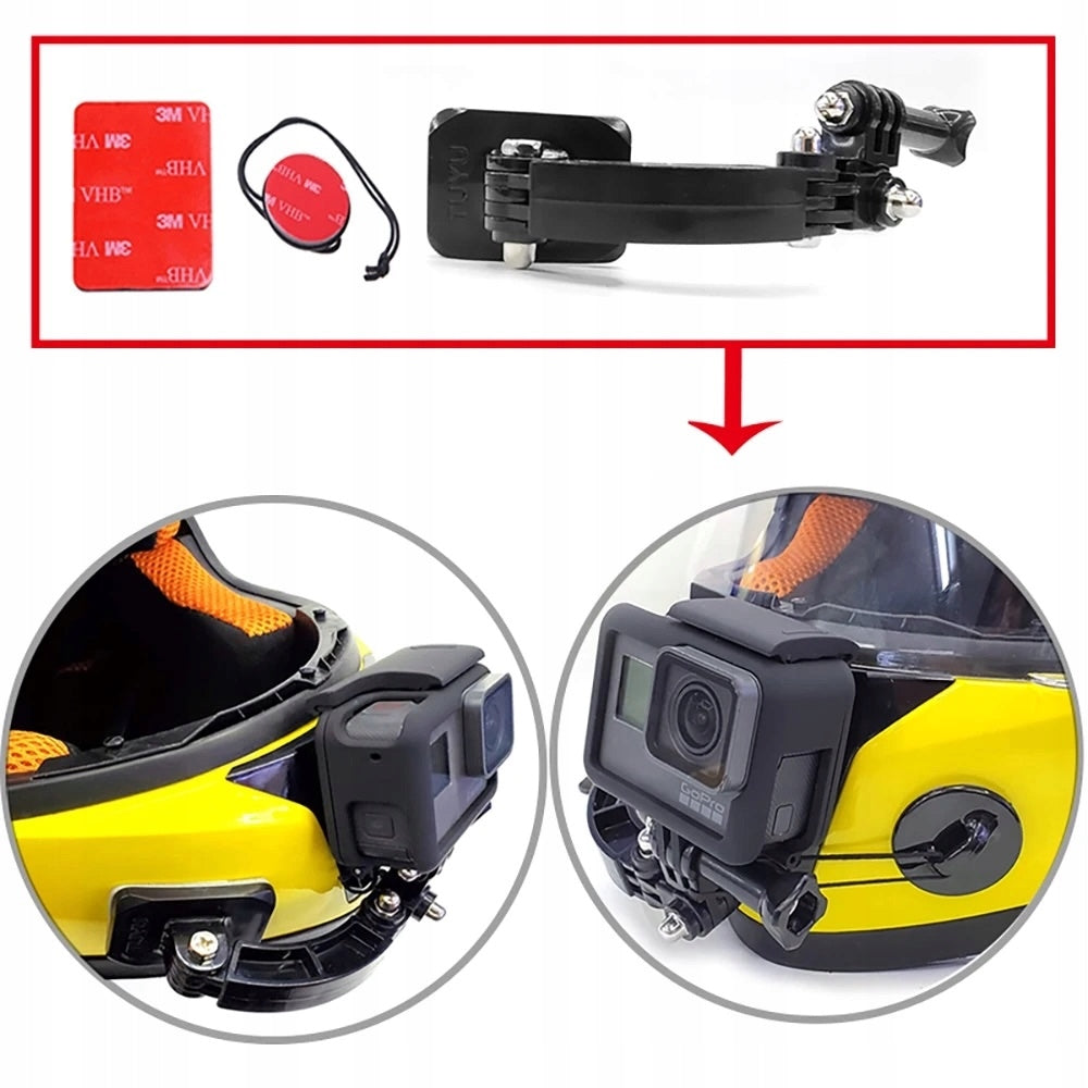 TUYU Bike HELMET Mount for GOPRO / DJI ACTION (TYGP-212) Manufacturer code TYGP-212