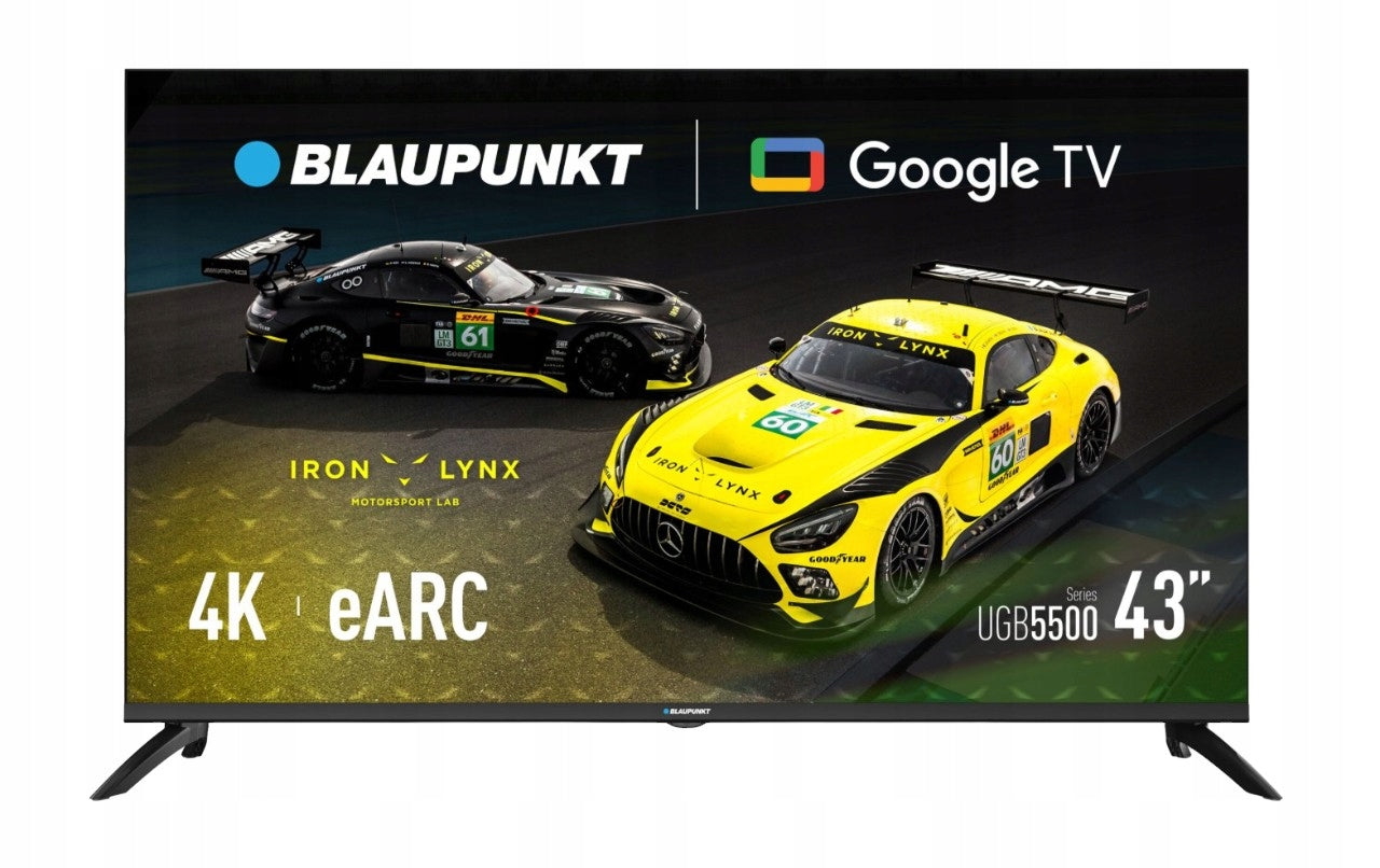 TV 43'' BLAUPUNKT 43UGB5500S Smart TV UHD Black WiFi