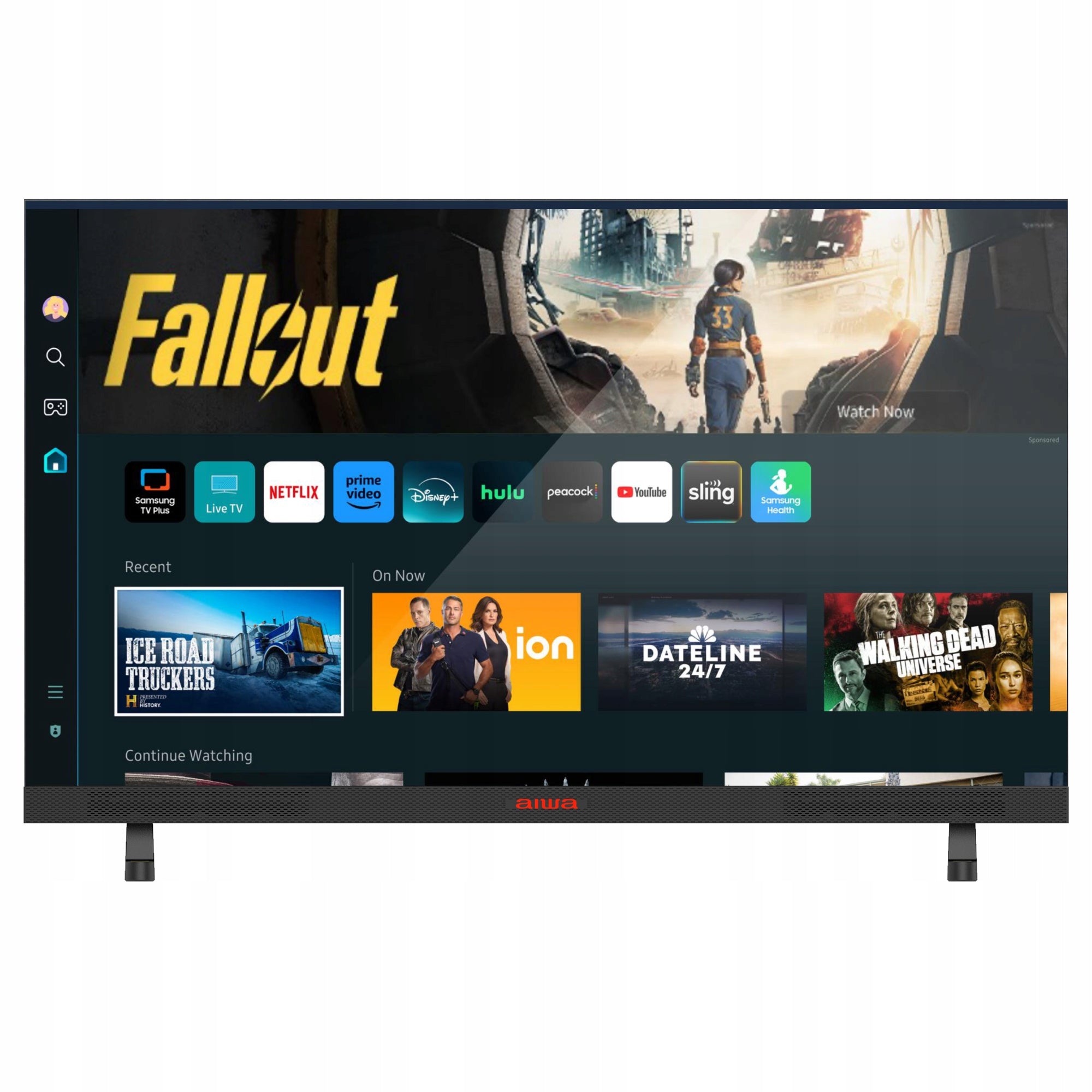 TV AIWA 65” SMART QLED UHD 4K Tizen OS Packaging status original