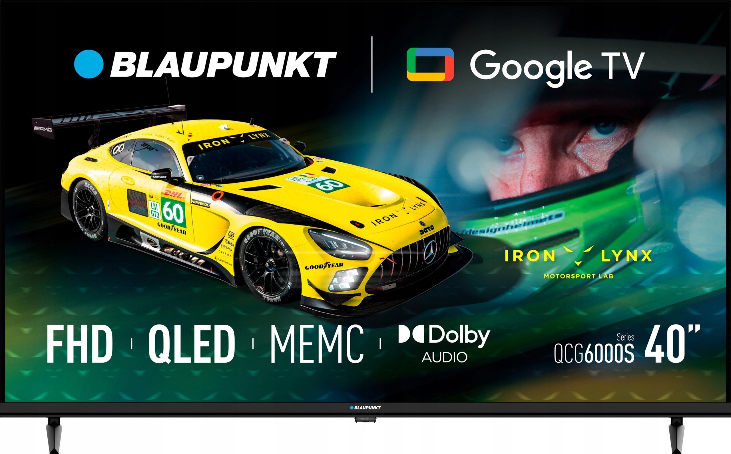 TV Blaupunkt 40QCG6000S QLED Full HD Smart TV Android Wi-Fi DVB-T2