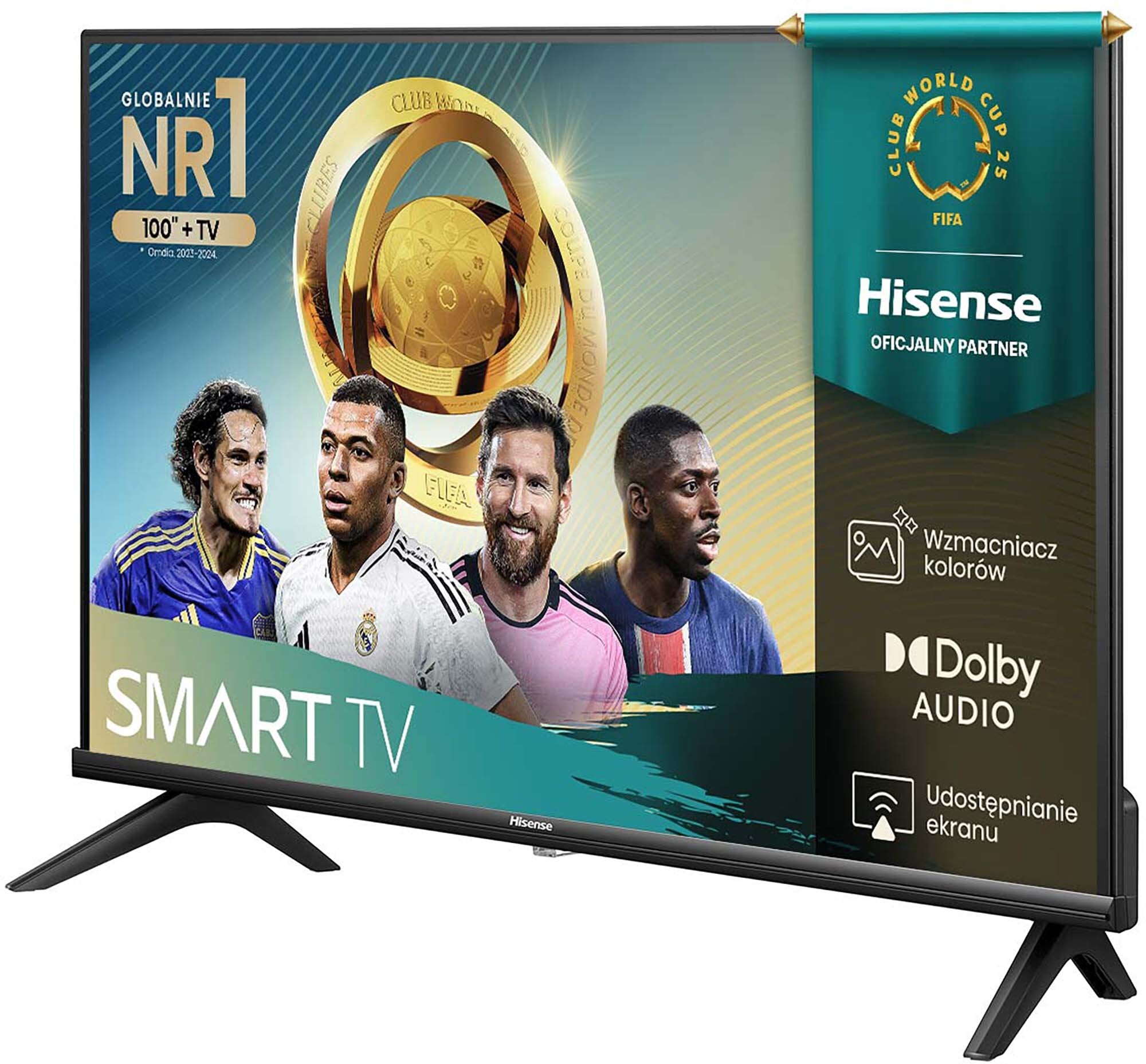TV HISENSE 32A4Q 32” LED Black TV type LED