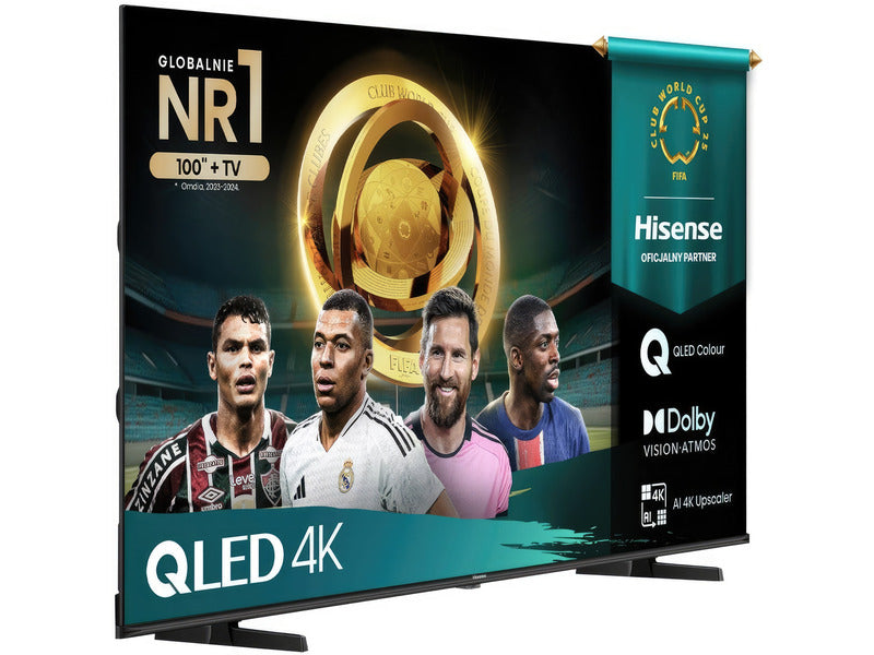 TV HISENSE 58E79Q 58" QLED 4K VIDAA Dolby Atmos Black HD format 4K UHD