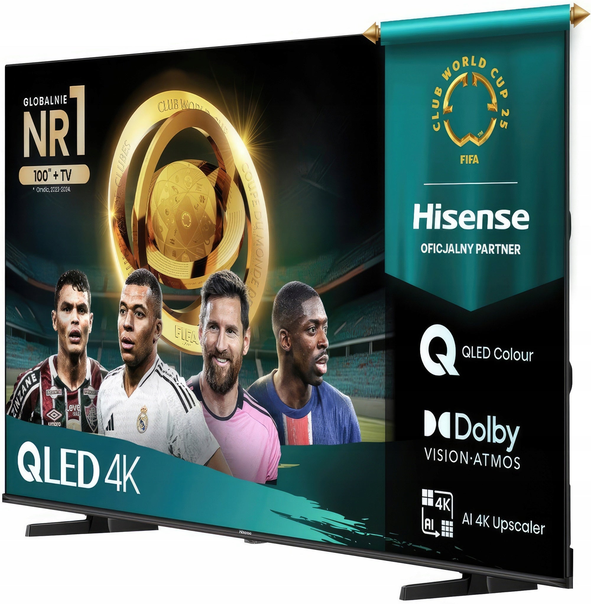 TV HISENSE 58E79Q 58" QLED 4K VIDAA Dolby Atmos Black