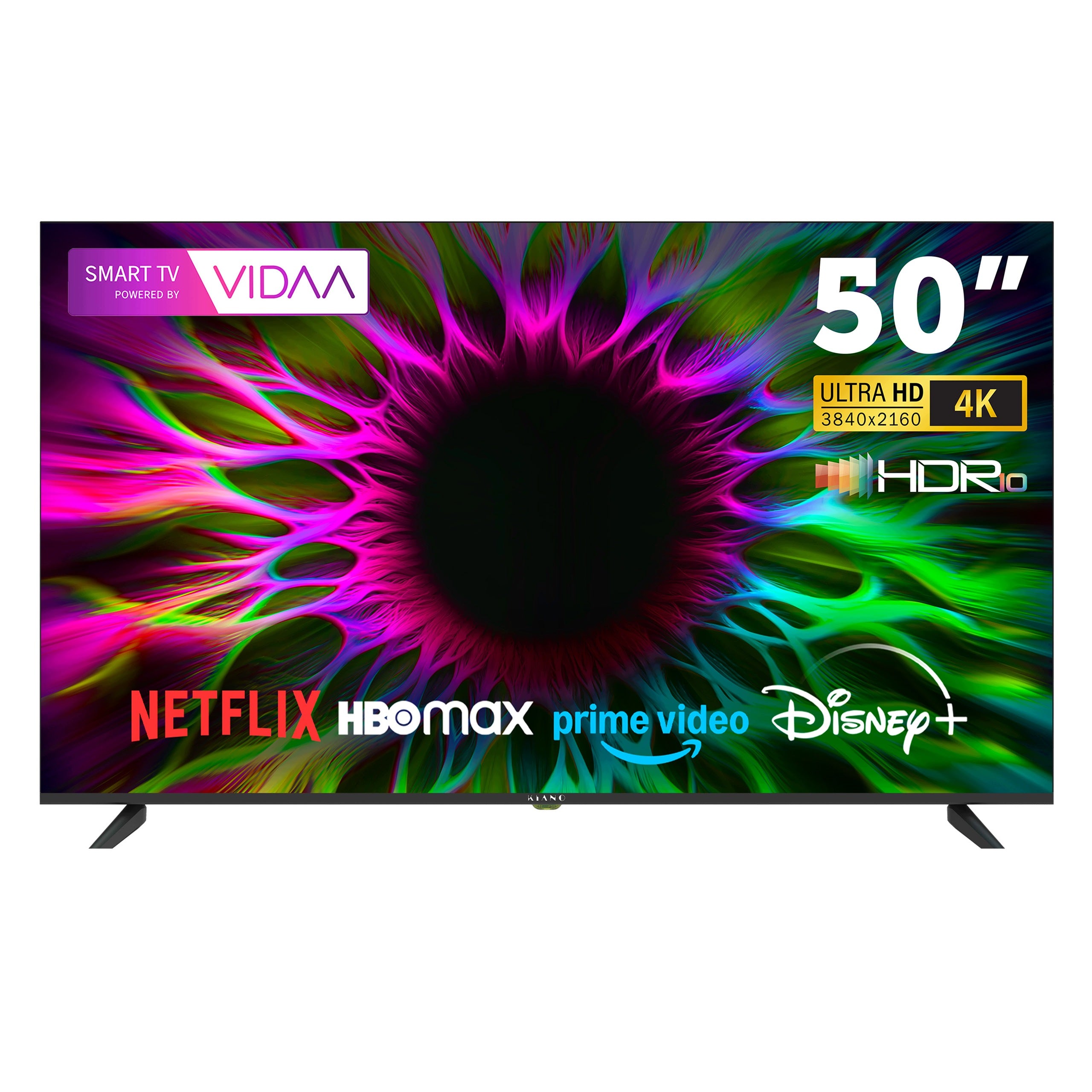 TV Kiano LD50W02 50 inches 4K UHD Smart TV VIDAA 3xHDMI DVB-T2/S2