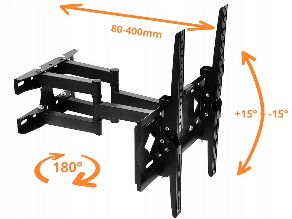 TV MOUNT 26-70 INCH Swivel EXTRA STRONG TV Hanger Frame Hook Packaging status original