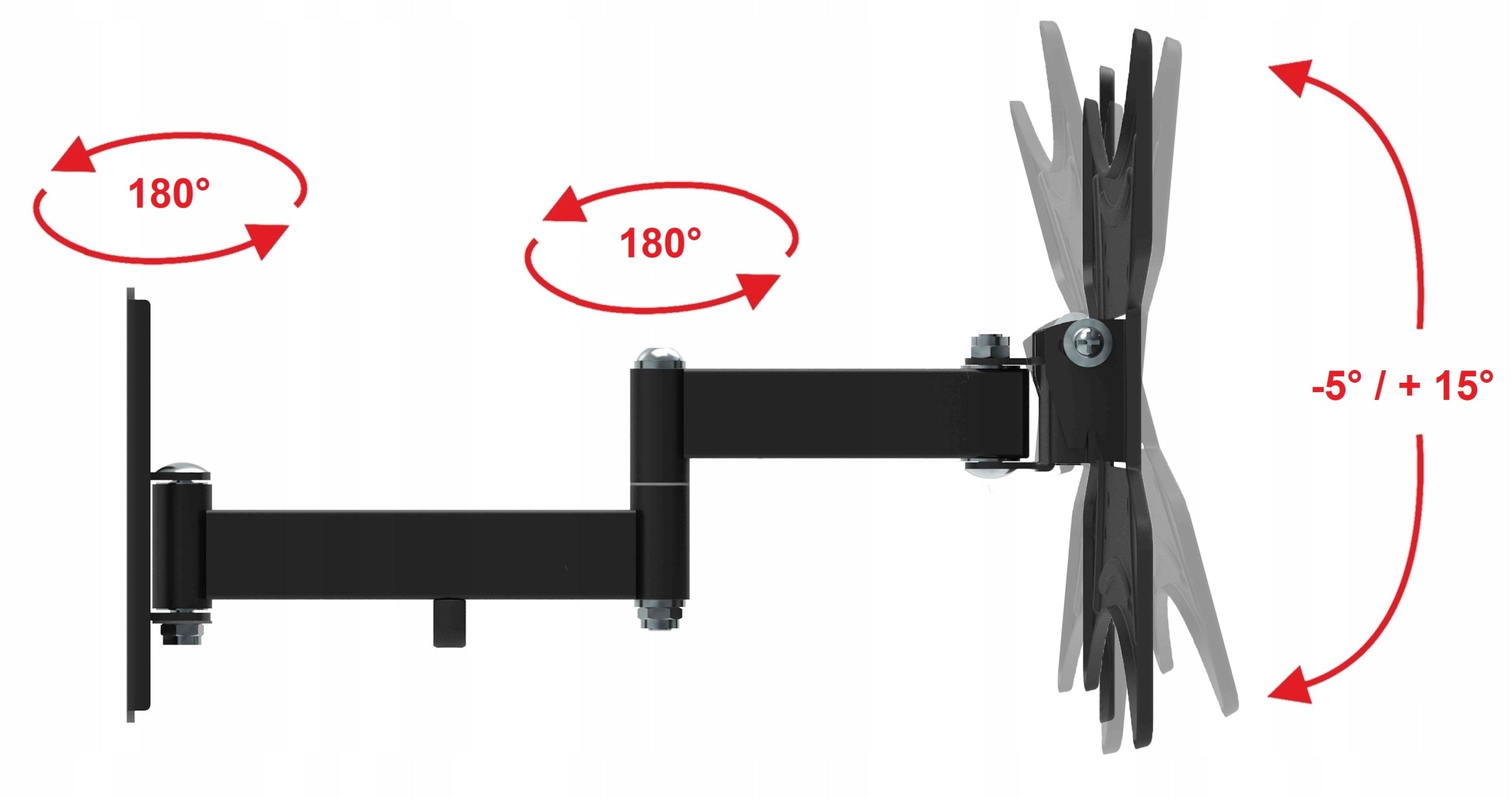 TV Mount 22 24 32 39 40 42 Inches TV Hanger SWIVEL Extra Strong Manufacturer code UCHWYT NA TELEWIZOR VETOUSON 10-42