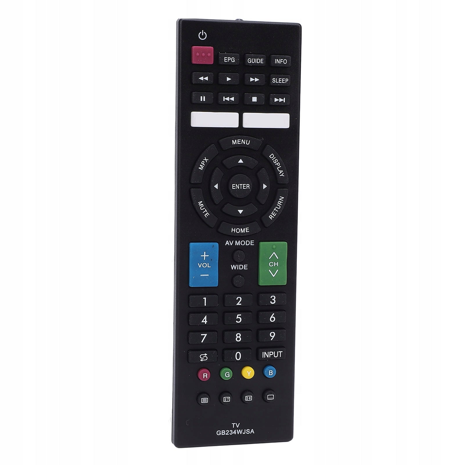 TV Remote Control, ABS TV Replacement Remote Control for GB234WJSA