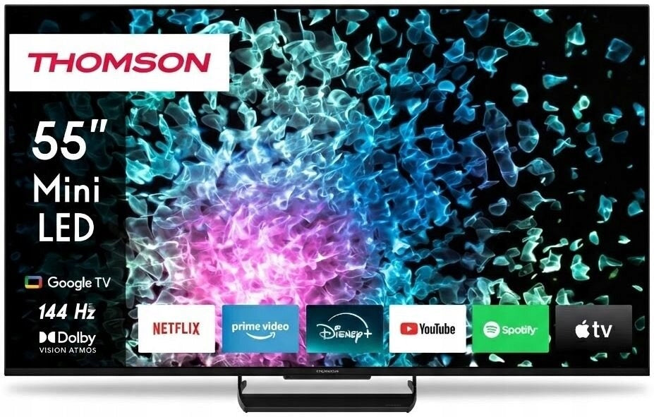 TV THOMSON 55MG7C15 55" QD-Mini LED 4K 144Hz Google TV Dolby Atmos
