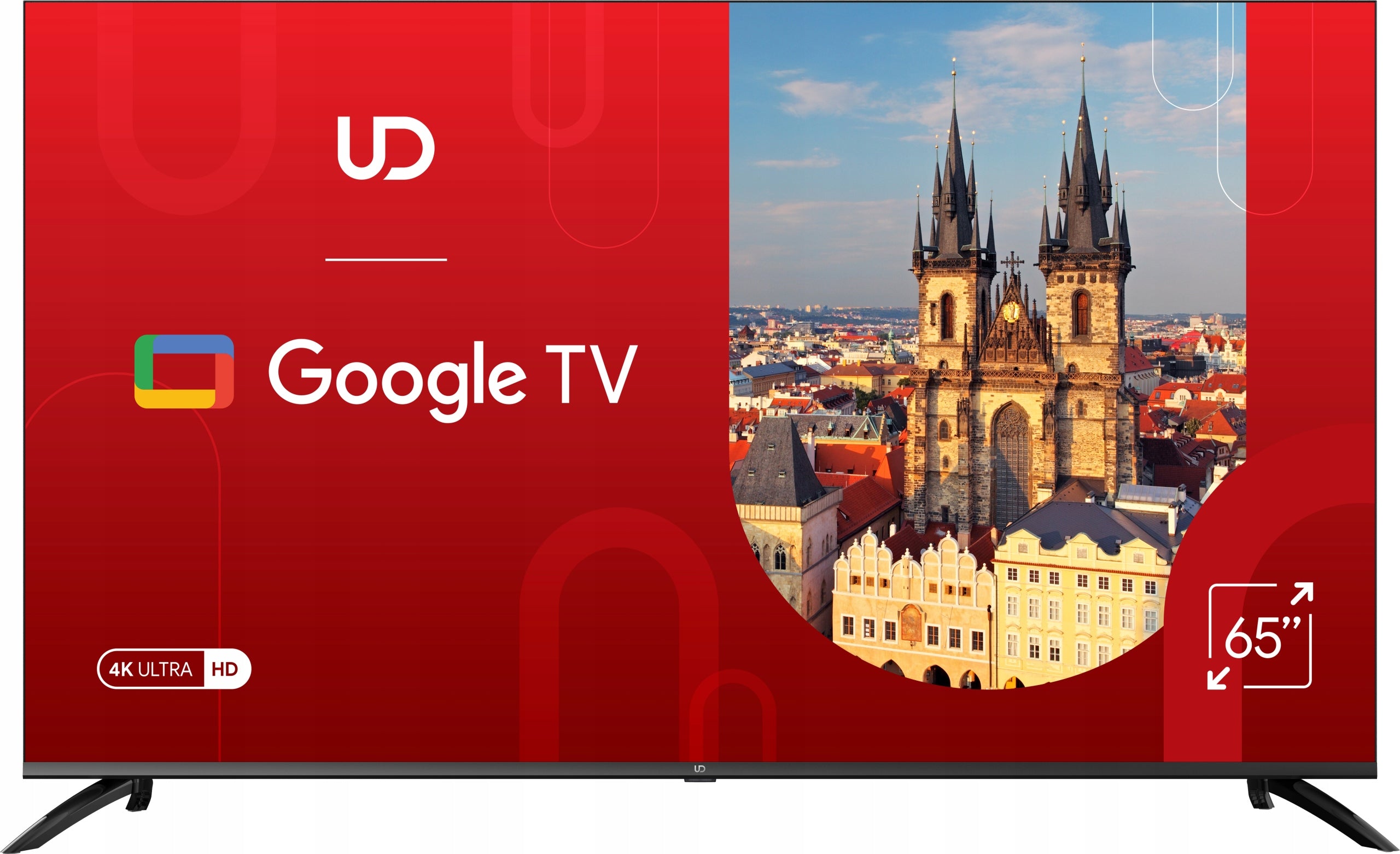 TV UD 65GU6210S 65 INCHES LED 4K UHD GOOGLE SMART TV HDR DOLBY WIFI