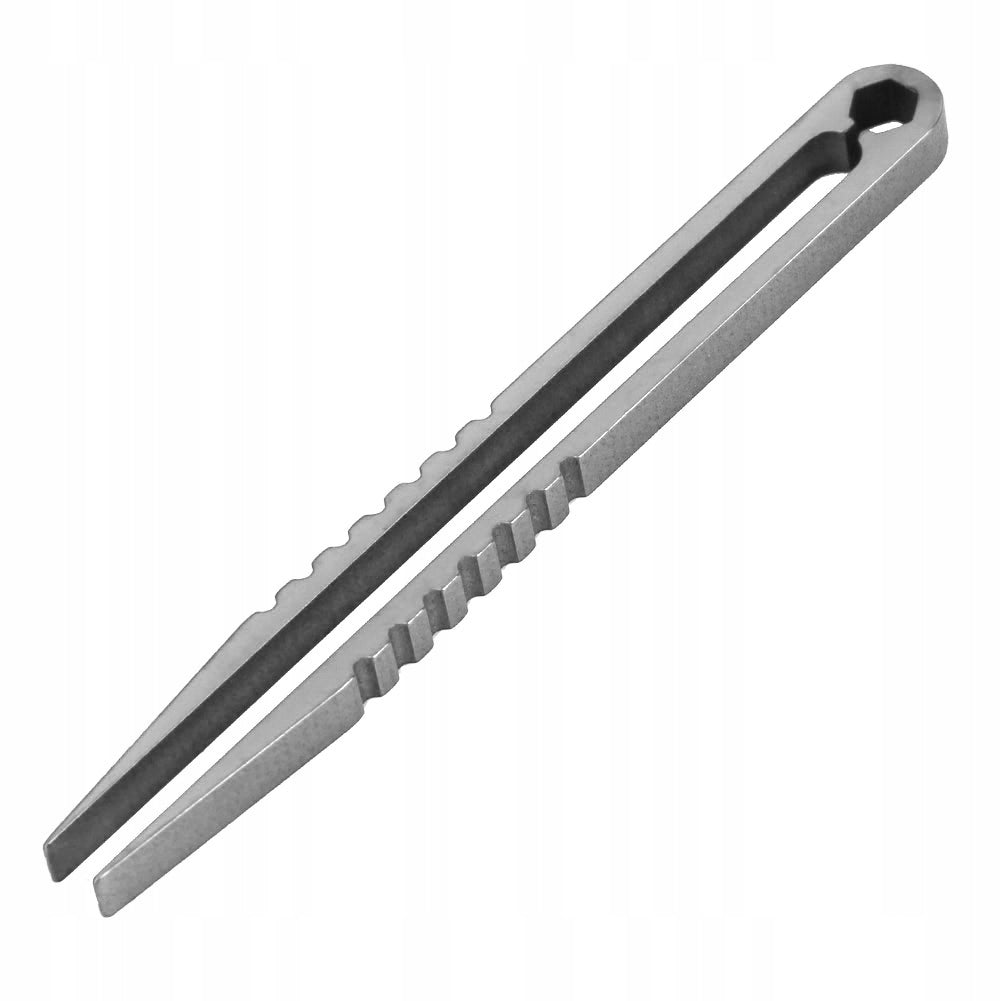 TWEEZERS EDC TITANIUM ALLOY FOR OUTDOOR TRAVEL