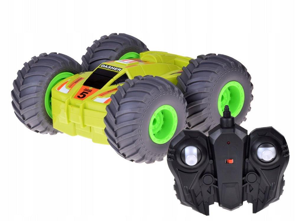 TWISTER AUTO DOUBLE-SIDED STUNT RC `CAR TIPPING CRAZY CAR ROTATION 360° Manufacturer code TWISTER AUTO DWUSTRONNE STUNT RC `SAMOCHÓD