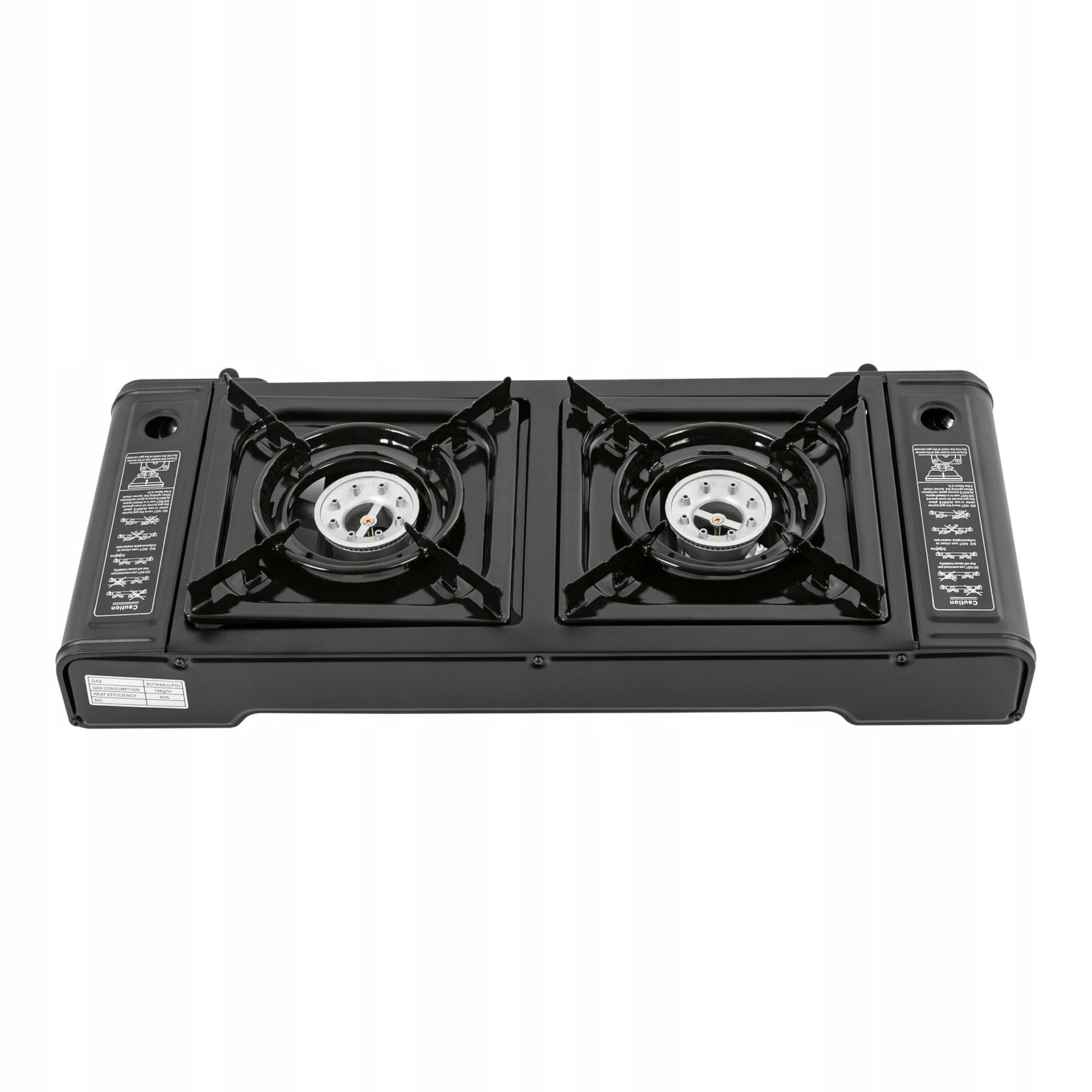 TWO-BURNER GAS TOURIST STOVE DOUBLE PIEZO-BURNER REDUCTION Packaging status original
