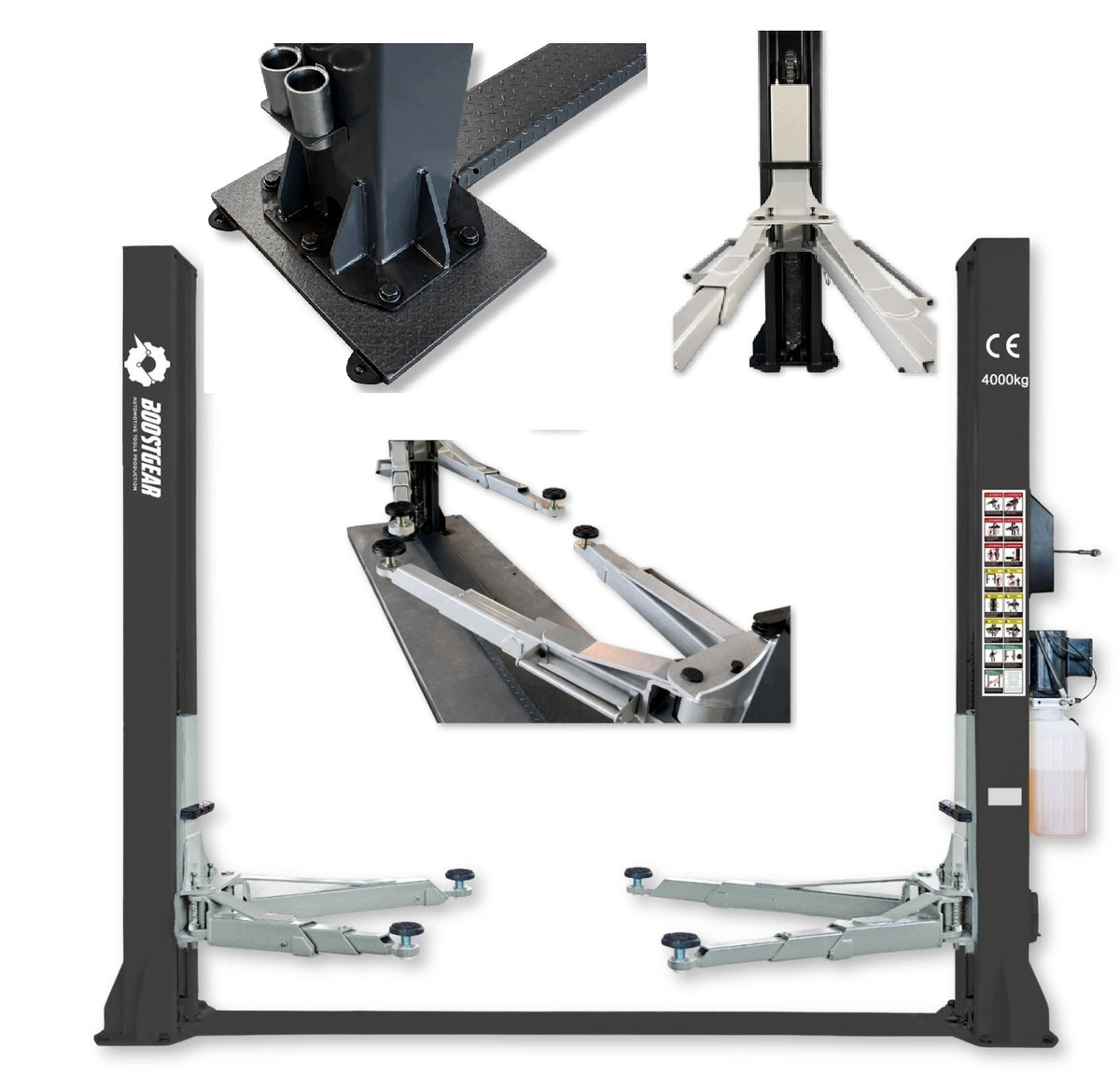 TWO-COLUMN LIFT 4 TONS 230/400V BG NOVA 2P BOOSTGEAR