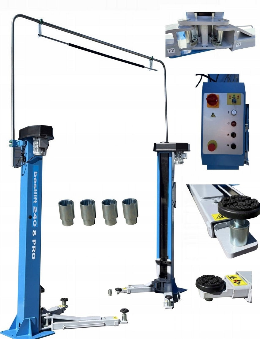 TWO-COLUMN SYNCHRONOUS LIFTER BESTLIFT 240S PRO 4000KG