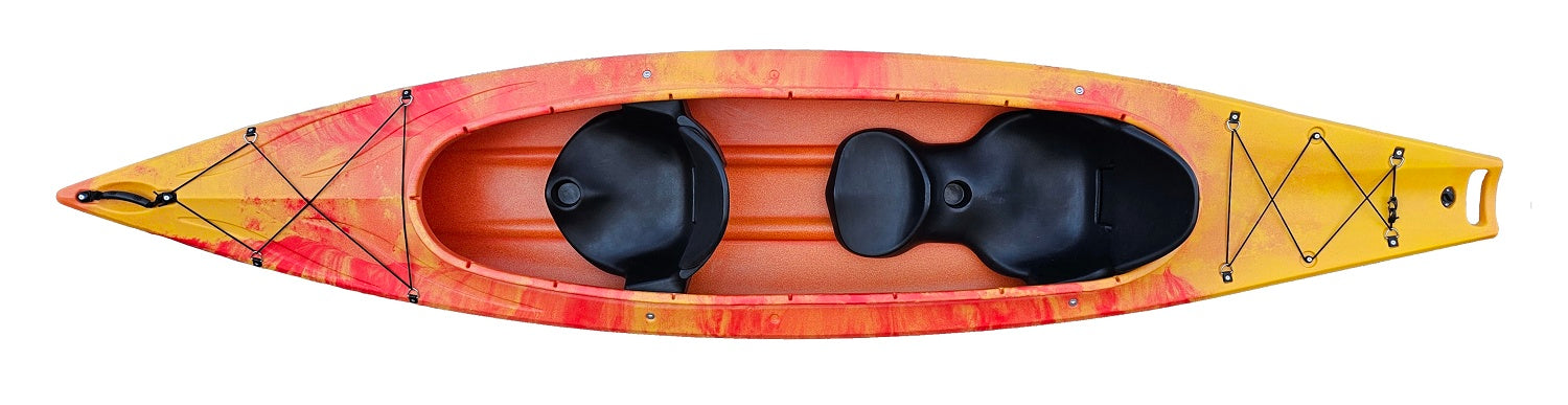 TWO-PERSON FAMILY TOURIST KAYAK STABLE FOR RAFTING TWO SET Brand Scorpio Kayak