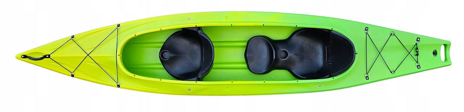 TWO-PERSON FAMILY TOURIST KAYAK STABLE FOR RAFTING TWO SET Brand Scorpio Kayak