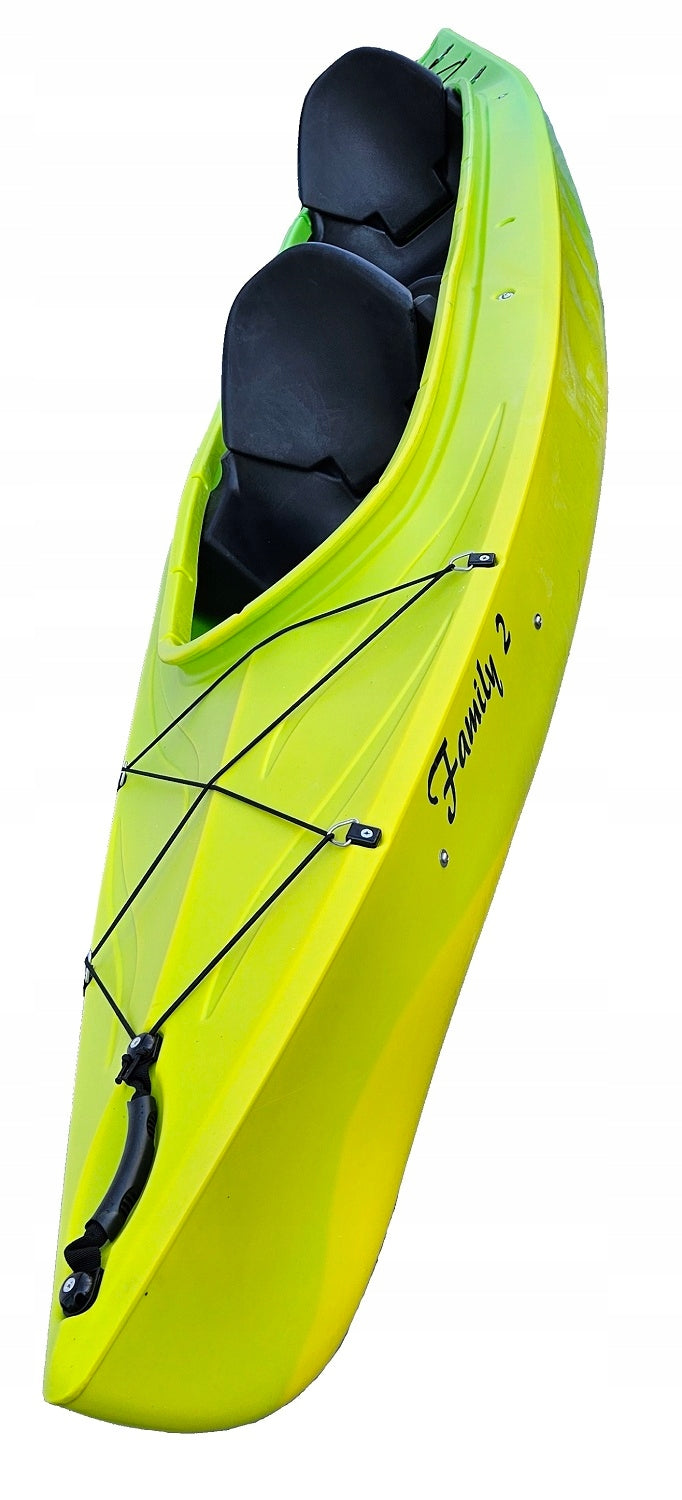 TWO-PERSON FAMILY TOURIST KAYAK STABLE FOR RAFTING TWO SET Length 395 cm