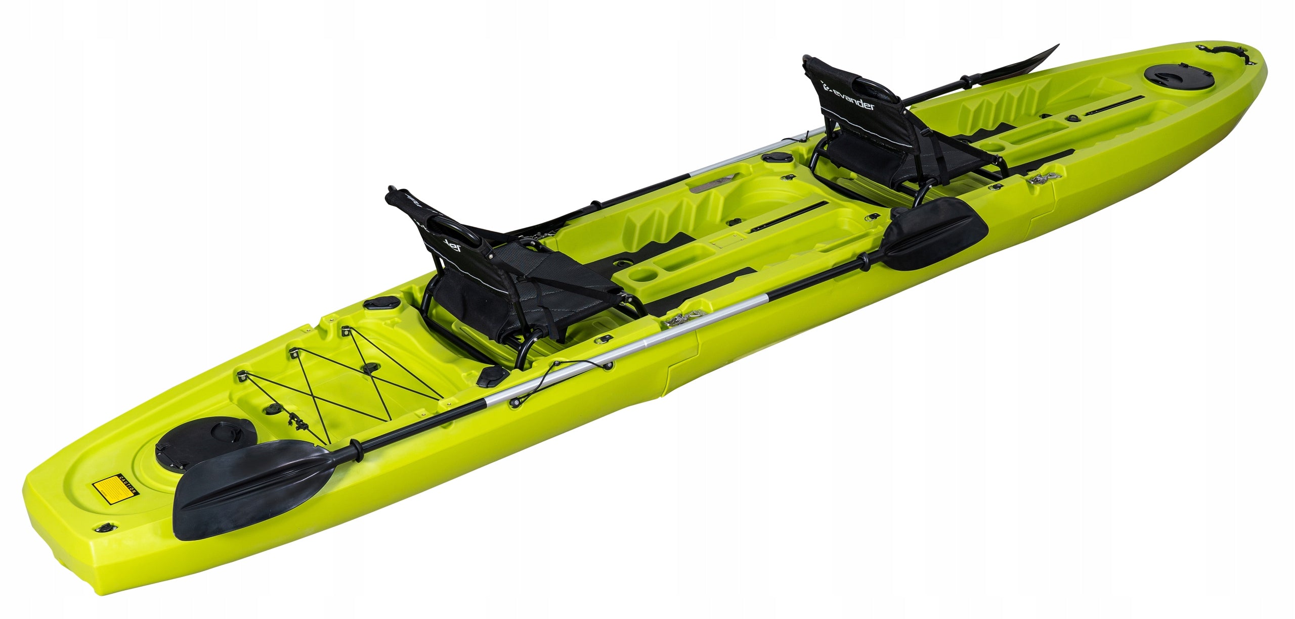 TWO-PERSON MODULAR RECREATIONAL KAYAK 475 CM FOLDING KAYAK 3 MODULES SET Manufacturer code EV-LSF-KM2