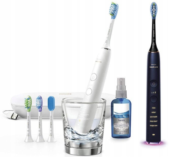 TWO PHILIPS SONICARE HX9924 WHITE & AMETHYST!