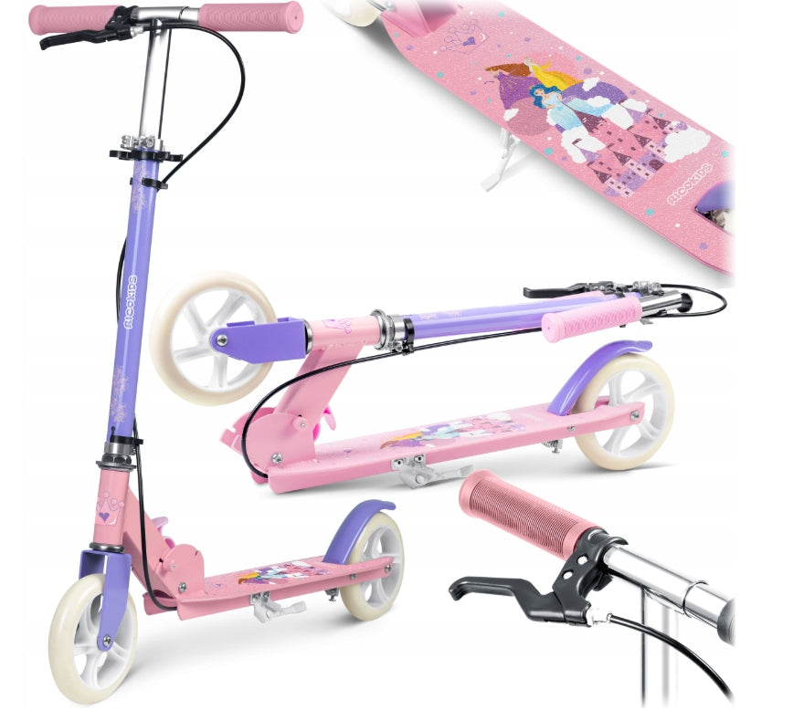 TWO-WHEELED SCOOTER FOR CHILDREN URBAN FOLDING ABEC-7