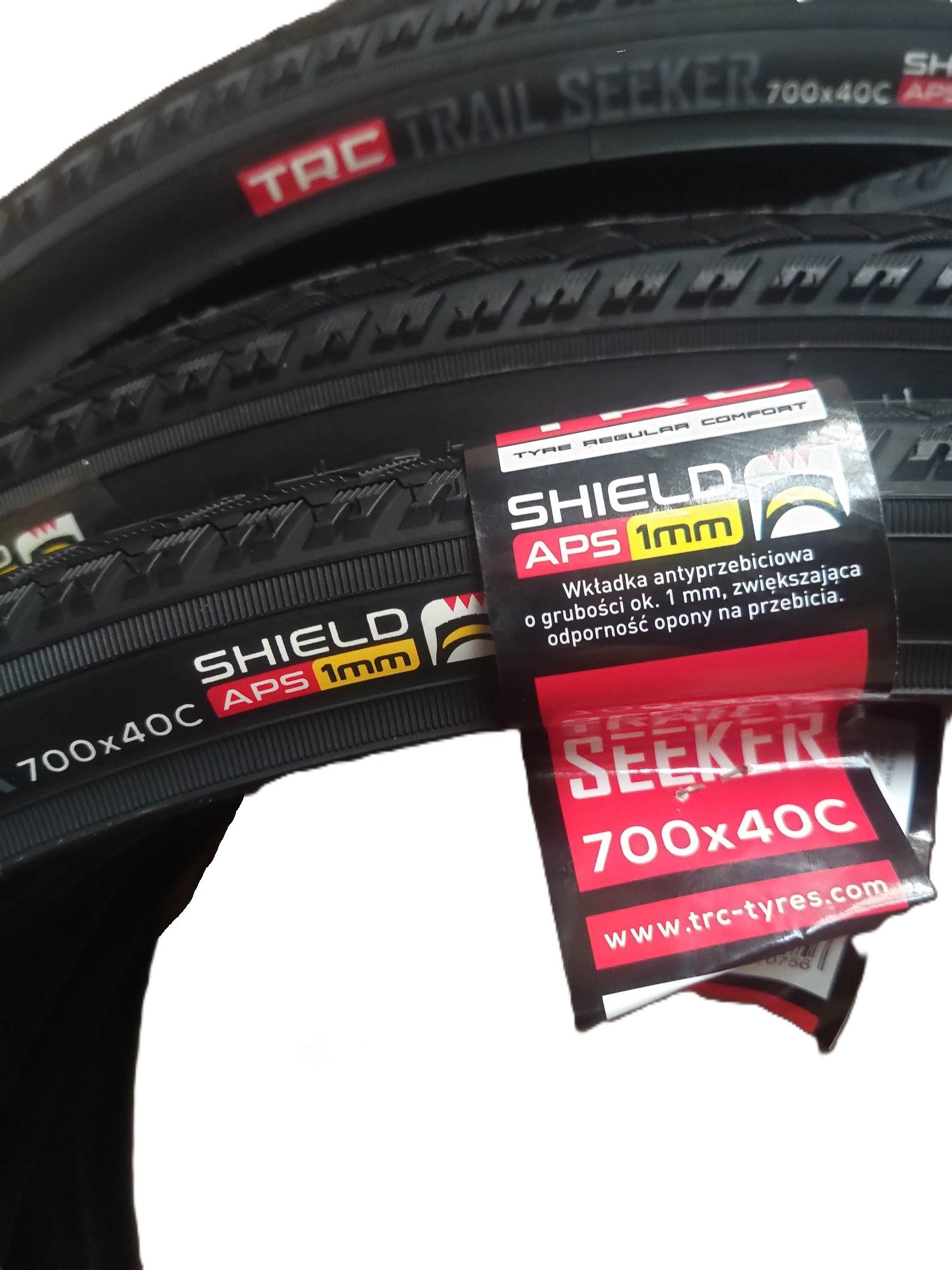 TYRE 700x40C (42-622) 28x1,60 TRC TRAIL SEEKER anti-puncture insert 1mm Manufacturer code YN1197
