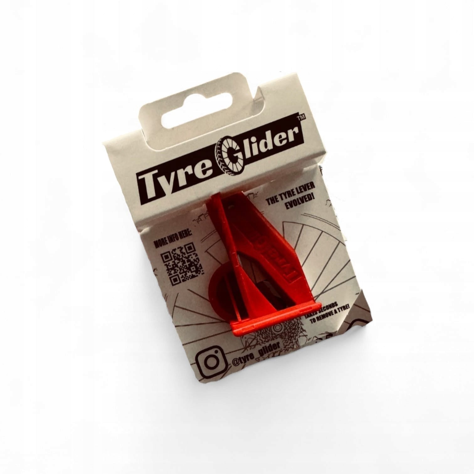 TYRE GLIDER – bicycle tyre bucket, gift for cyclist For for tires