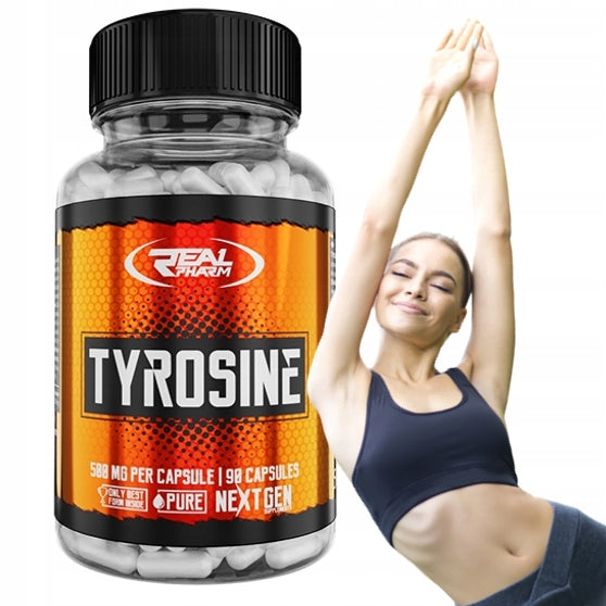 TYROSINE by brain memory CONCENTRATION Real Pharm Tyrosine 90 kaps.