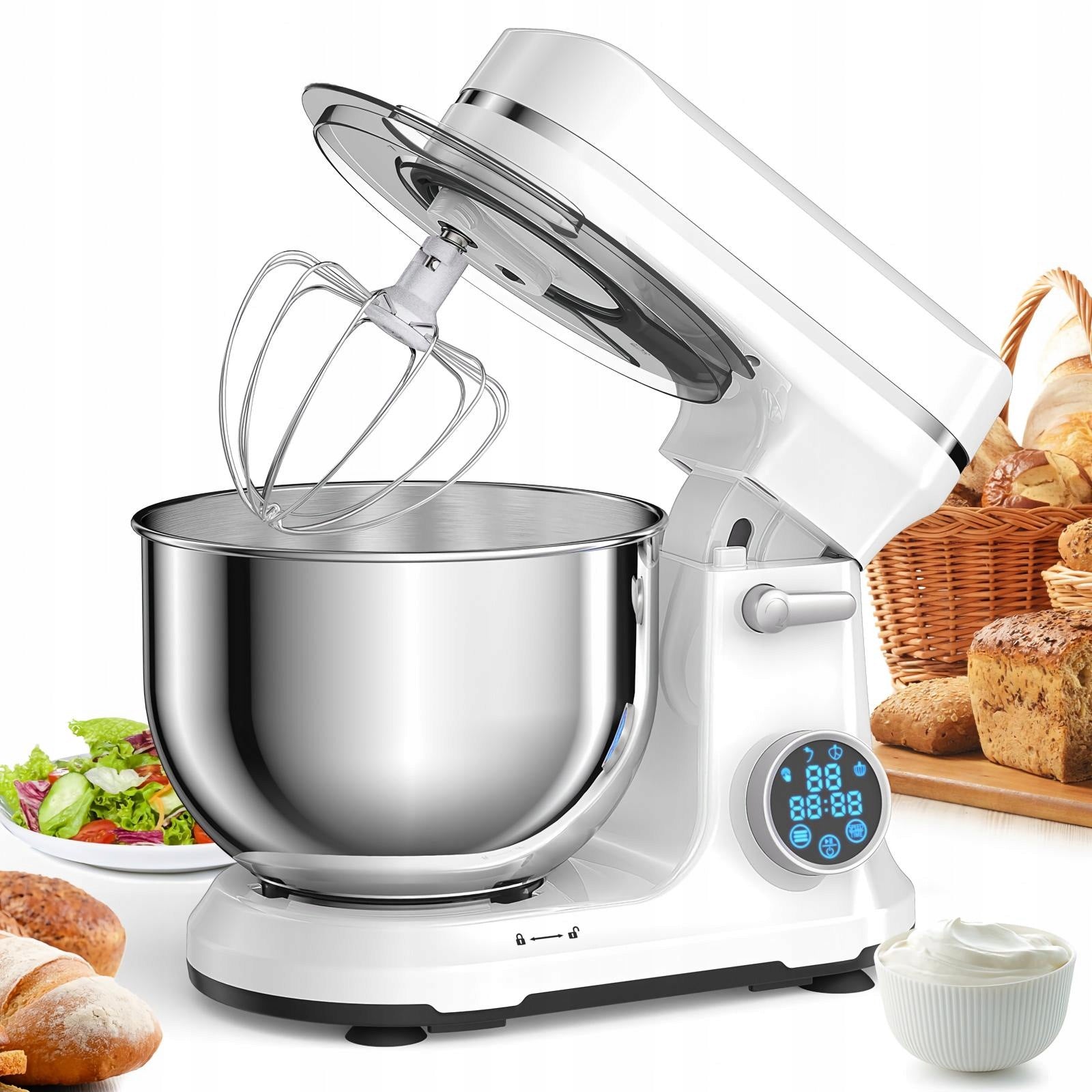 Table Kitchen Mixer BioloMix Quiet DC Table Mixer with OLED Screen Packaging status original